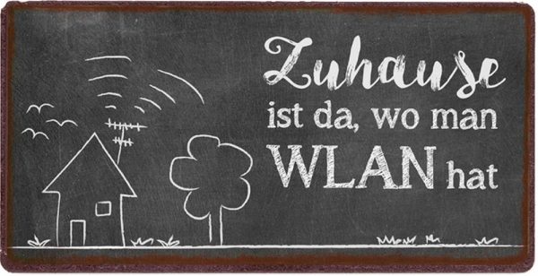 Magnetbild ''W-LAN'', 1 Stück