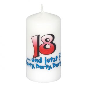 Geburtstagskerze '18'