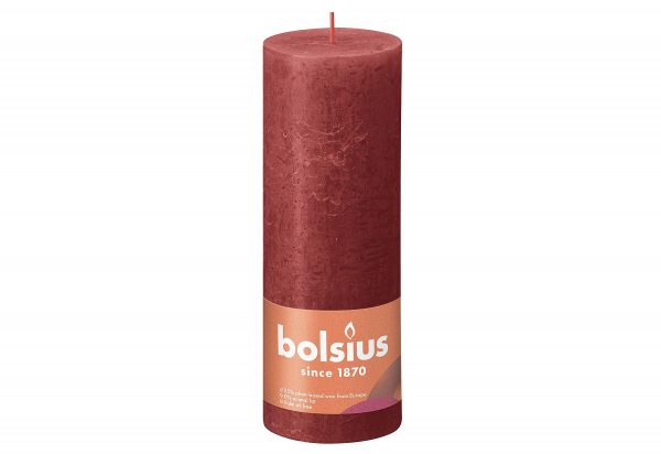 BOLSIUS Stumpenkerze 'Rustiko Shine'