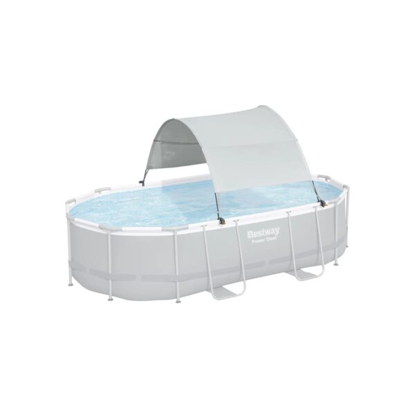 Bestway Sonnendach Für Aufstellpools Weiß – Bild 2
