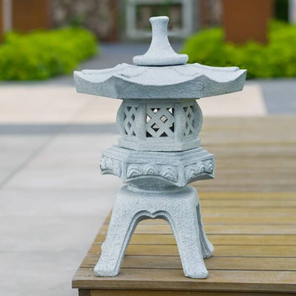 Ubbink Steinlaterne Acqua Arte Rokkaku Yukimi – Bild 3