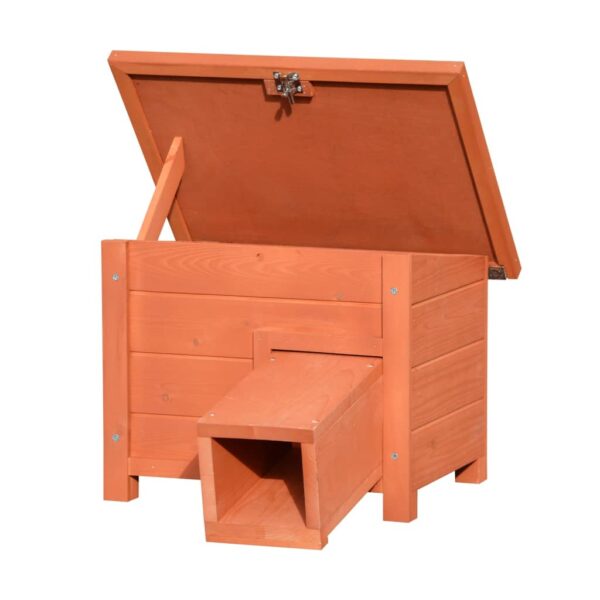 @Pet Igelhaus Holz Braun – Bild 3
