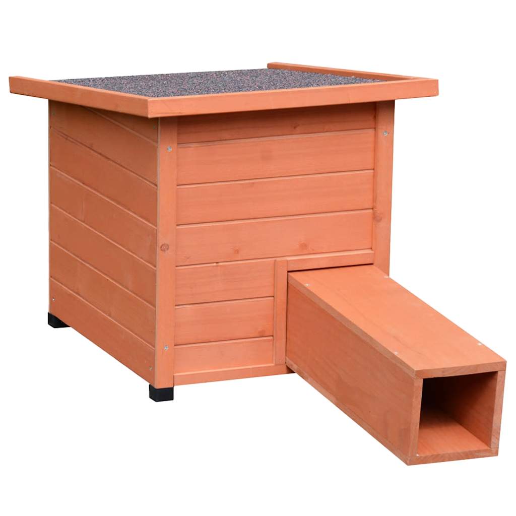 @Pet Igelhaus Xl 53X65X52Cm Holz Braun
