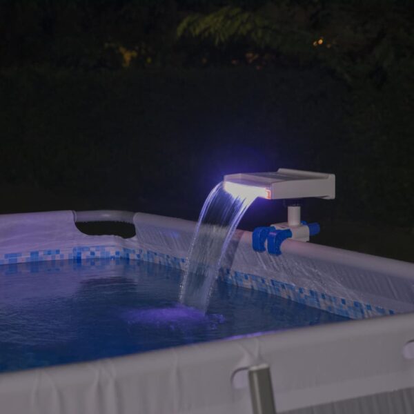 Bestway Led-Wasserfall Für Pools Flowclear Beruhigend – Bild 7