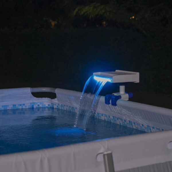 Bestway Led-Wasserfall Für Pools Flowclear Beruhigend – Bild 9