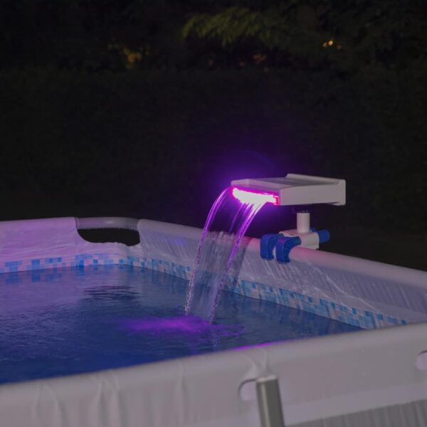 Bestway Led-Wasserfall Für Pools Flowclear Beruhigend – Bild 10